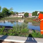 Prefeitura realiza ação de combate a dengue no entorno da Lagoa do Vivendas 12