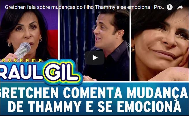 Thammy pede desculpas a Gretchen ao vivo na TV: 'Desculpas por ter vindo assim pra o mundo' 5
