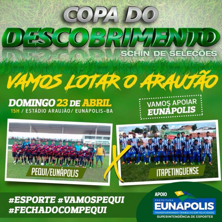 Pequi faz clássico contra o Itapetinguense visando liderança na Copa do Descobrimento 12