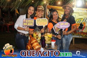 Carlos Aguiar e Yara Silva contagiam publico no Luau dos Amigos 74