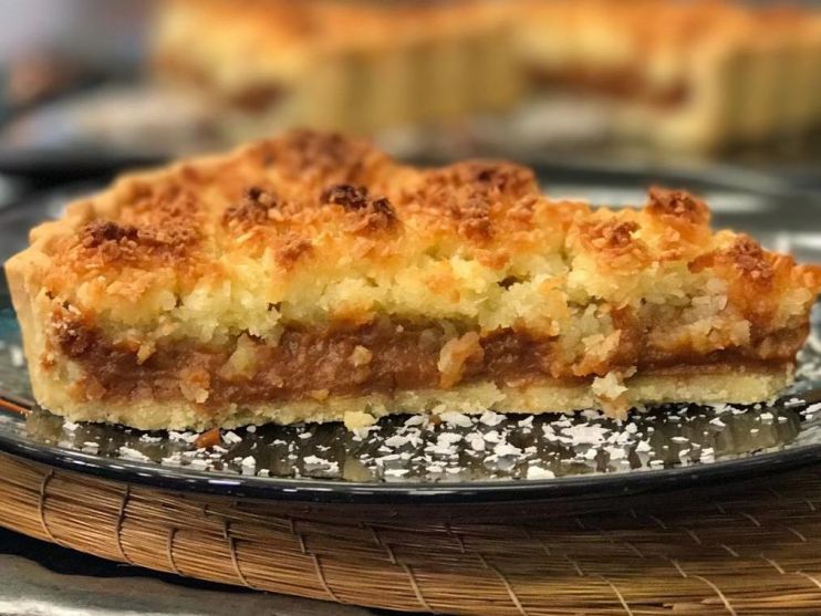 Receita: Torta de doce de leite com coco 8
