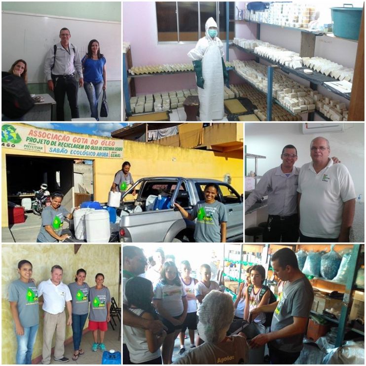 Projeto da coleta do óleo de cozinha usado completa um ano com 11.309 litros reciclados 6