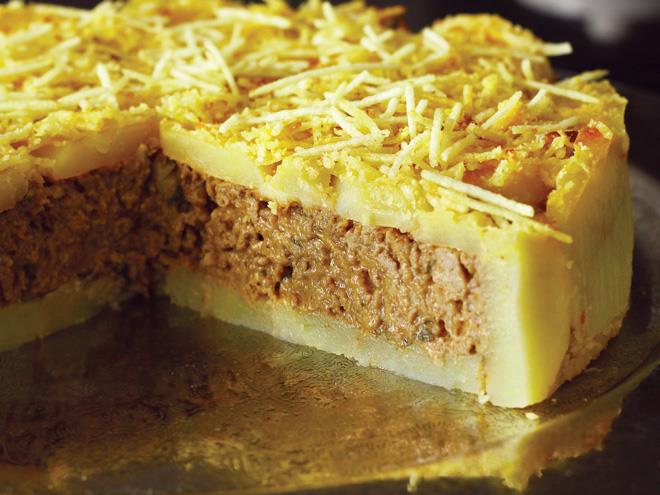 Receita: Torta de batata com carne moída 10