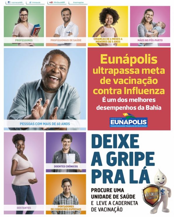 Eunápolis ultrapassa meta de vacinação contra Influenza 10