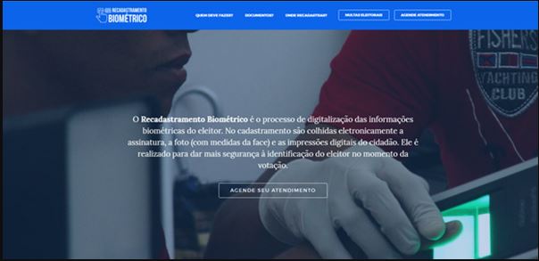 TRE-BA disponibiliza hotsite para divulgação de informações da biometria 101