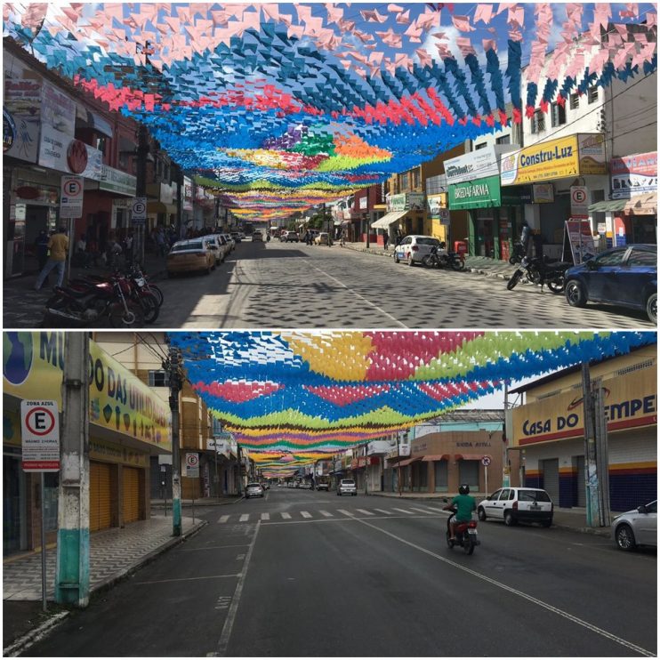 Ruas começam a ser decoradas e clima junino toma conta de Eunápolis 7