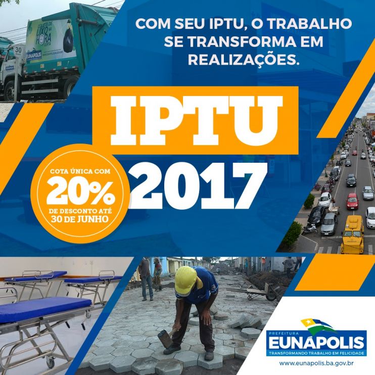 Carnês de IPTU estão sendo entregues em Eunápolis 9