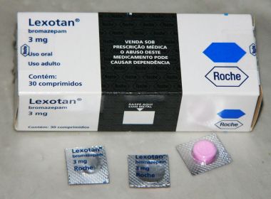 Anvisa suspende lote do medicamento Lexotan 6