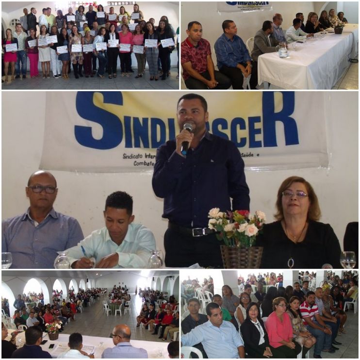 Gestora da saúde participa de solenidade de posse da nova diretoria do Sindiacscer 6