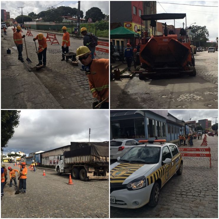 Tempo firma e Prefeitura retoma serviços de pavimentação em Eunápolis 6