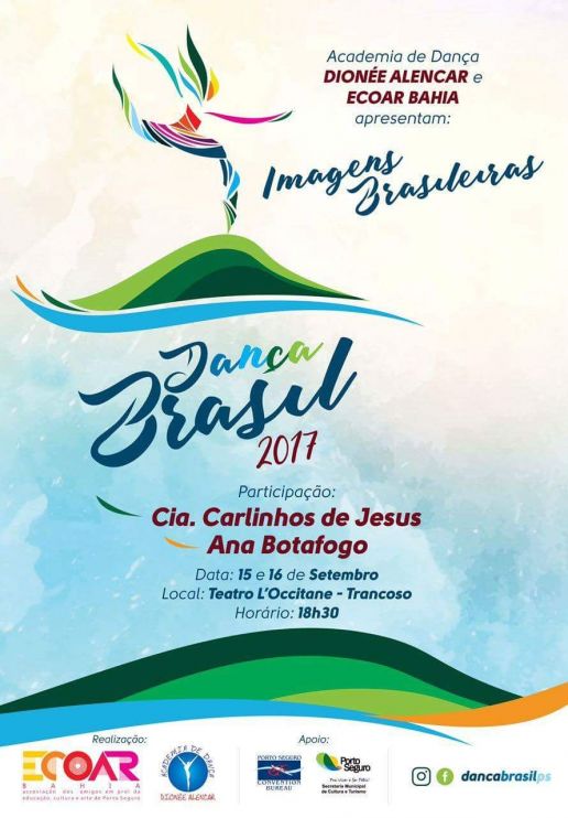 Trancoso vai sediar 1º Dança Brasil em setembro 11