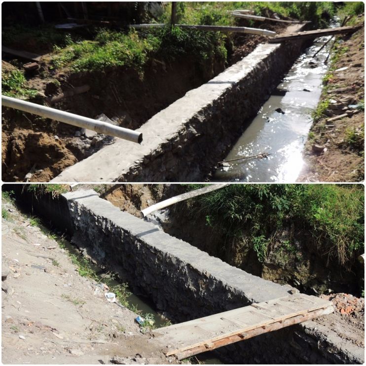Prefeitura finaliza obra de muro de contenção no Córrego do Gravatá 108