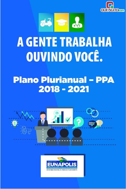 Audiências Públicas do PPA terão início na próxima terça-feira (08/08) 12