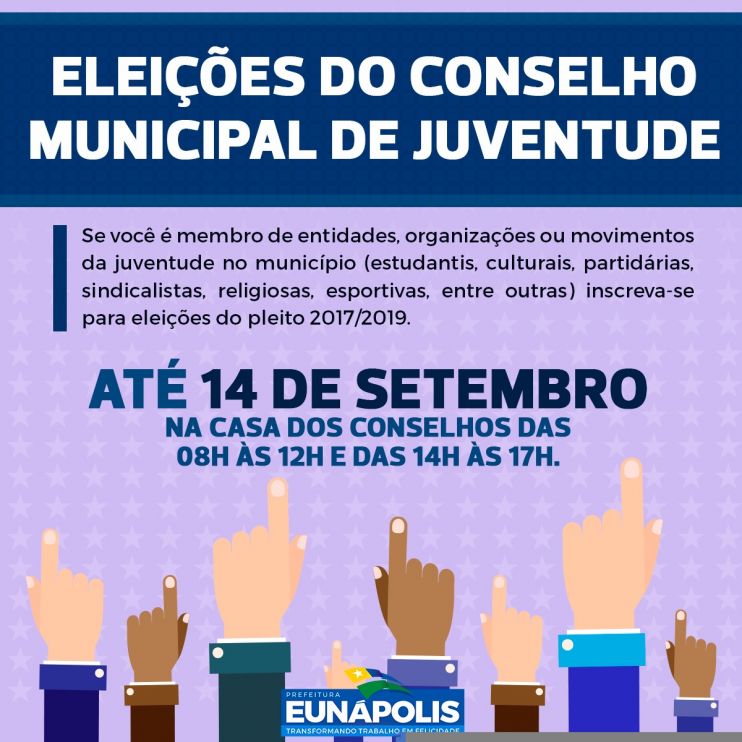 Conselho de Juventude terá novas eleições em Eunápolis 10