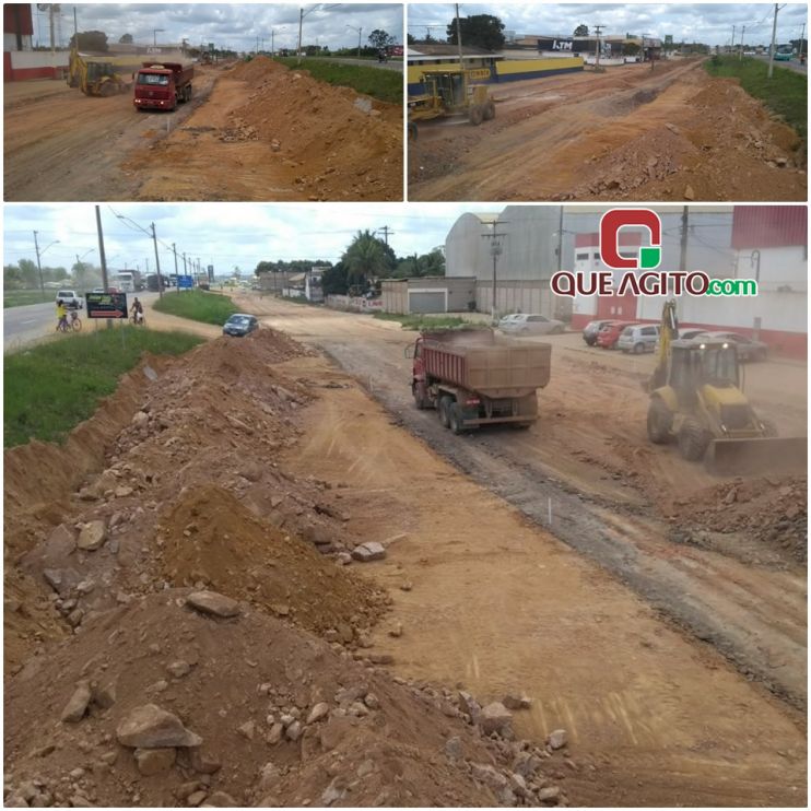 Prefeitura de Eunápolis inicia preparação da Avenida David Fadini para asfaltamento 13