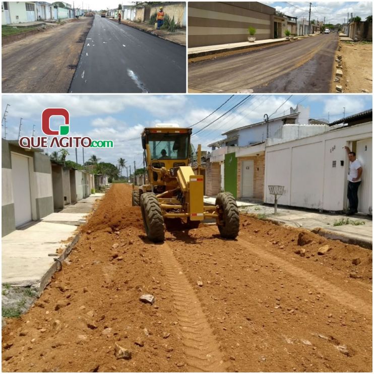 Prefeitura de Eunápolis inicia asfaltamento do bairro Antares 10