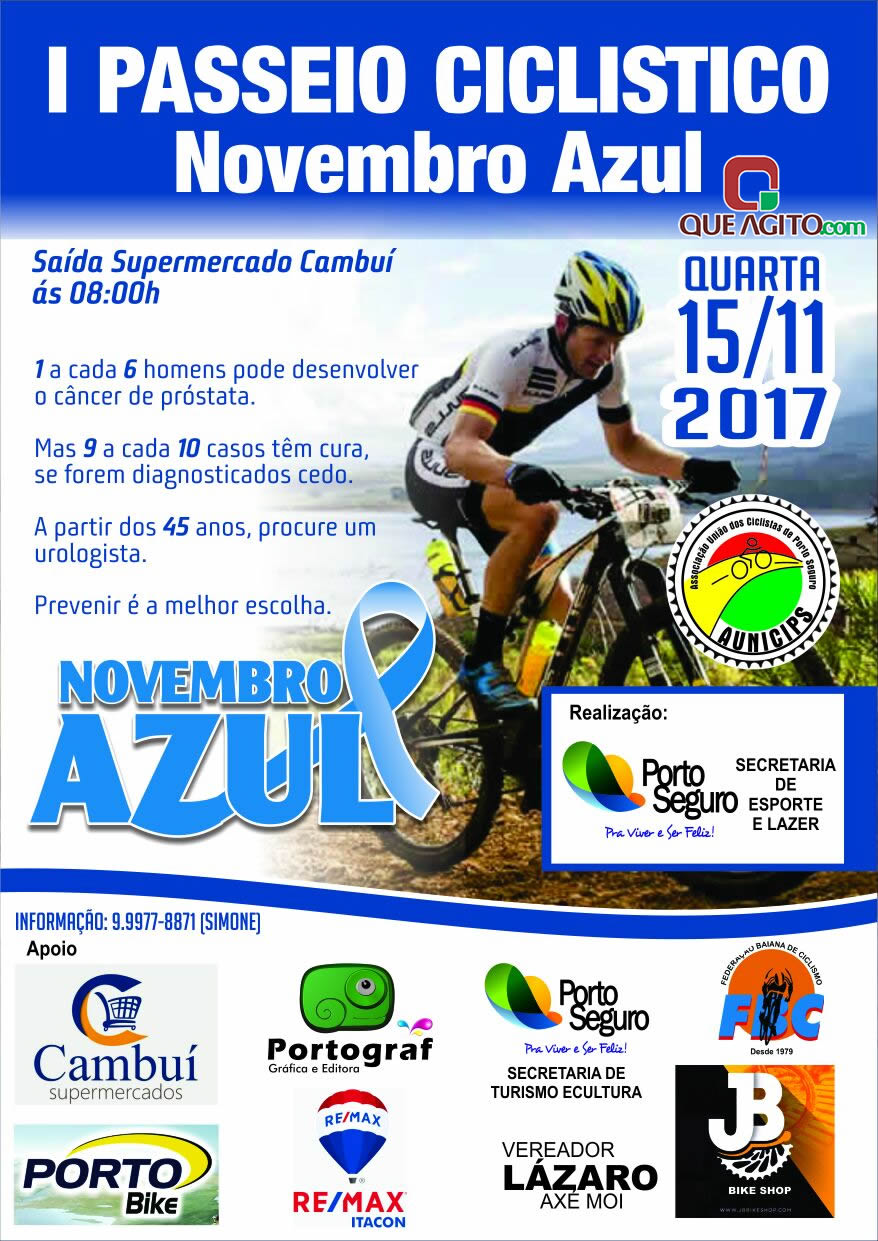 Passeio ciclístico apoia Novembro Azul 46