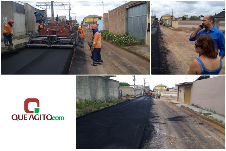 Asfaltamento chega ao bairro Dinah Borges Asfaltamento chega ao bairro Dinah Borges 7