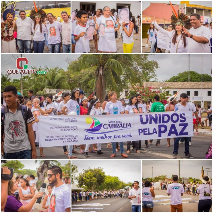 Mais de 300 pessoas na caminhada Todos Pela Paz em Cabrália 10