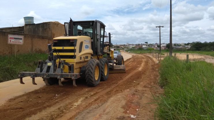 Estrada da Colônia é patrolada para possibilitar mobilidade rural e escoamento agrícola 4