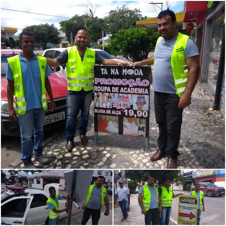 Secretaria de Meio Ambiente fiscaliza instalação de placas irregulares 6