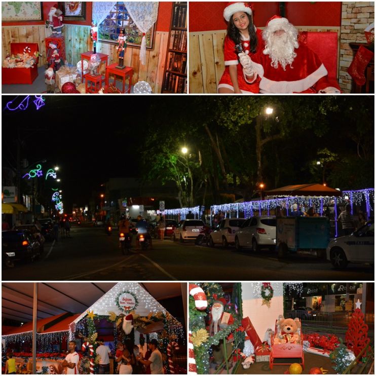 Ruas de Eunápolis estão sendo decoradas para o Natal 11