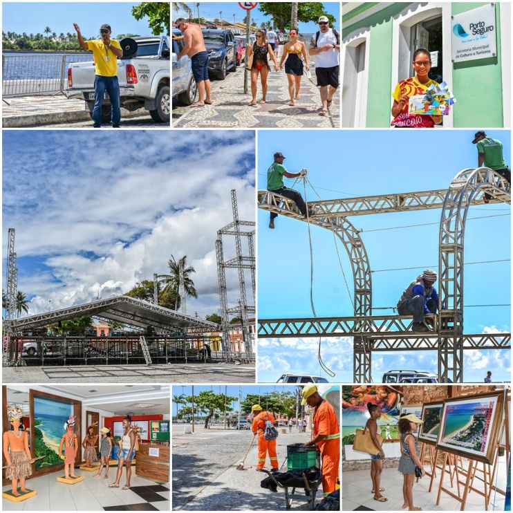 Passarela do Descobrimento se prepara para festa da virada 4