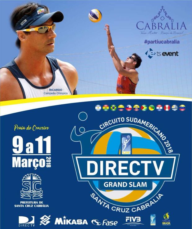 Etapa do Sul-Americano do vôlei de praia acontece em Cabrália 6
