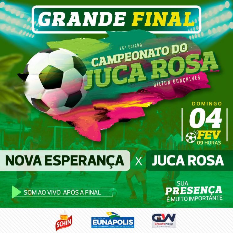 Final no Juca Rosa acontece neste domingo (04/02) com premiação recorde Final no Juca Rosa acontece neste domingo (04/02) com premiação recorde 4