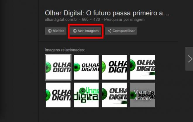 Como recuperar o botão ‘ver imagem’ do Google Como recuperar o botão 'ver imagem' do Google 6