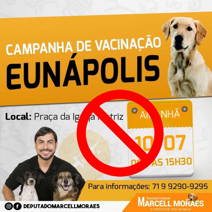 Porque a Prefeitura de Eunápolis embargou a campanha de vacinação do Deputado Marcell Moraes? 4