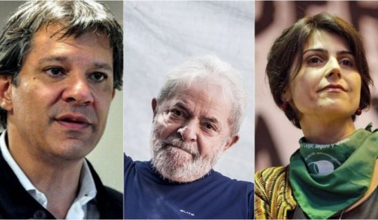 Haddad e Manuela afirmam que farão campanha em nome de Lula 19