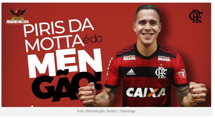 Flamengo anuncia acerto com o paraguaio Piris da Motta 8