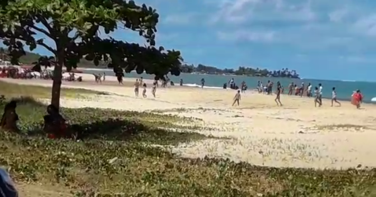 Tiro, corre e corre e dono de barraca de praia é alvejado em Porto Seguro 4