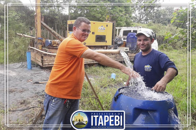 Prefeitura de Itapebí leva água potável para Assentamento União 9