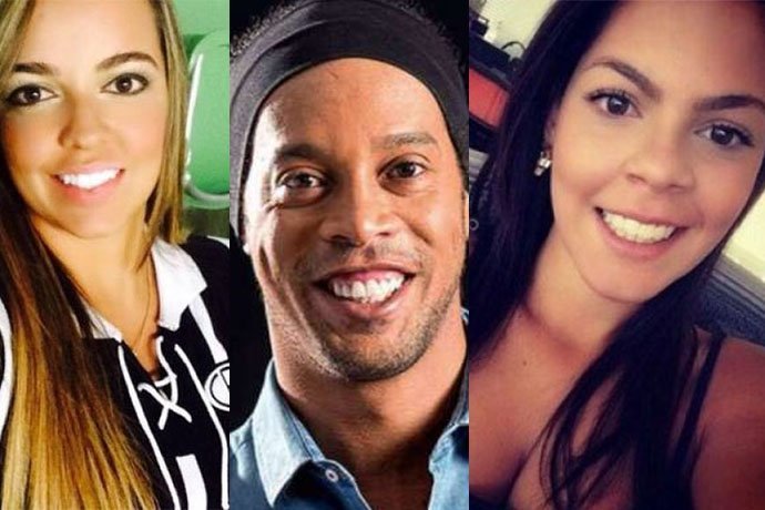 Ronaldinho Gaúcho termina noivado duplo que mantinha com modelos 4