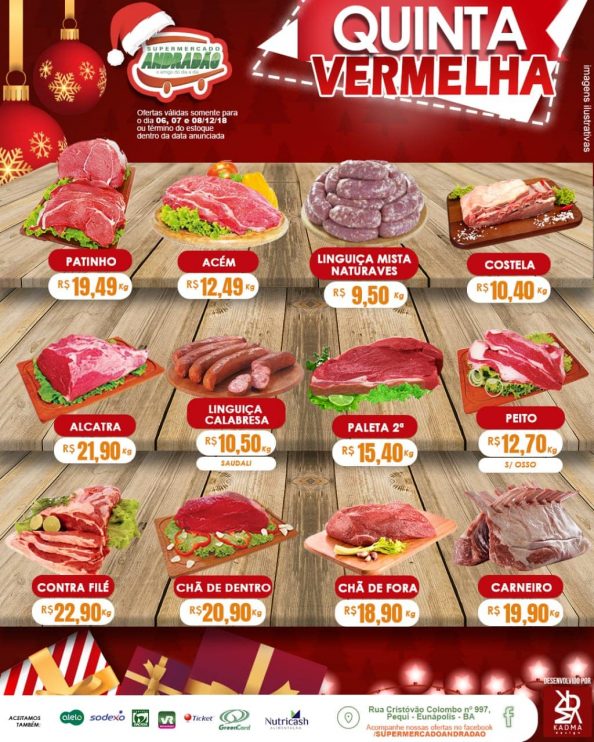 Promoção : Quinta Vermelha - Supermercado Andradão 7