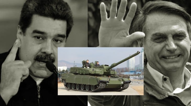 Maduro mede forças com Bolsonaro e tanques chegam à fronteira do Brasil 9