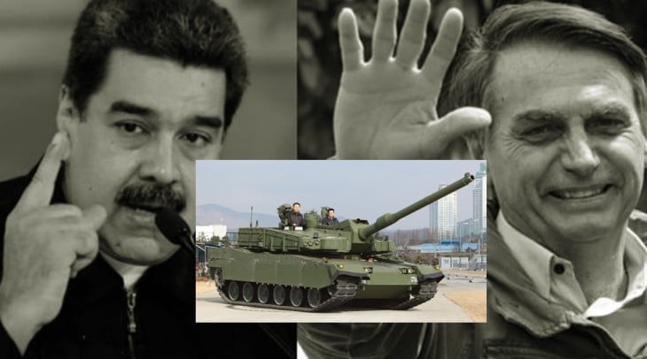 Maduro mede forças com Bolsonaro e tanques chegam à fronteira do Brasil 13