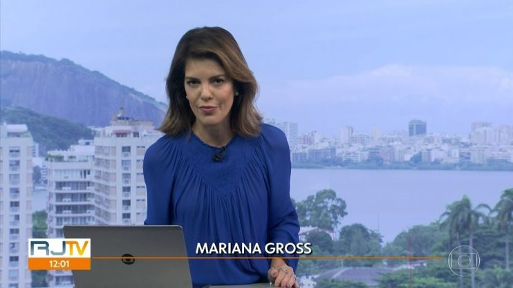 Calça de jornalista da Globo se rasga e ela mostra o buraco sendo costurado ao vivo 4
