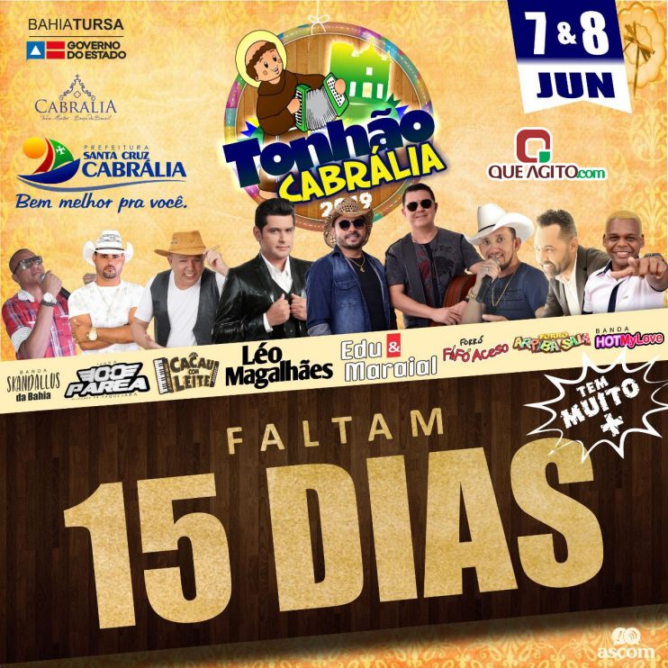 Faltam 15 dias para o Tonhão 2019 10