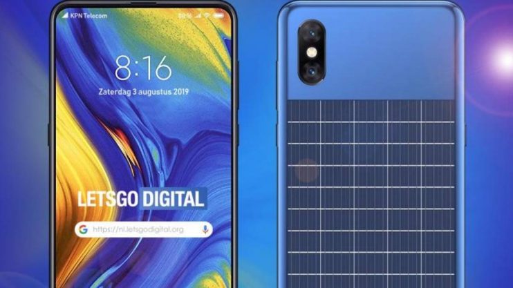 Xiaomi mostra celular com painel solar em nova patente 4