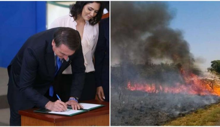 Decreto de Bolsonaro proíbe queimadas no Brasil por 60 dias 102