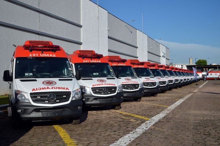 Mais de 860 ambulâncias novas vão reforçar Samu 10