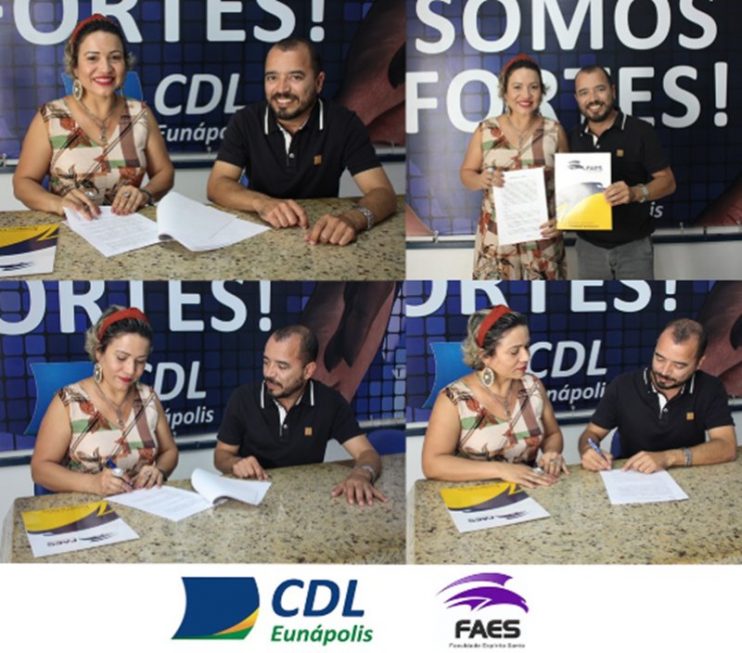 CDL Eunápolis firma convênio com a FAES - Faculdade Espírito Santo 104