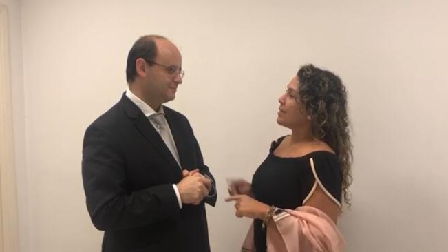 Secretário de Educação de Dória recebe Cordélia em São Paulo 6