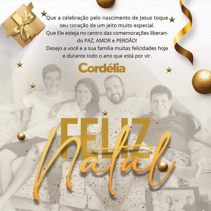 Prefeita de Eunápolis, Cordélia deseja à todos um Feliz Natal 12