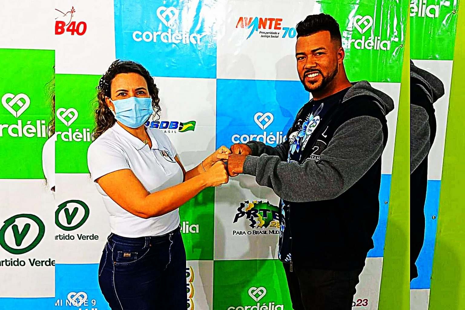 Candidato a vereador Felipe Fest (PSC) declara apoio a Cordélia 7