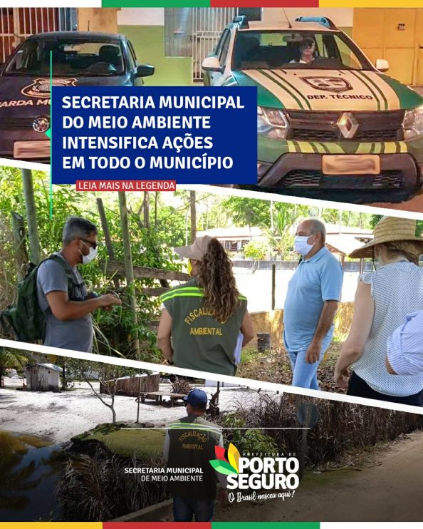 Porto Seguro: Secretaria Municipal de Meio Ambiente intensifica ações em todo o município 7