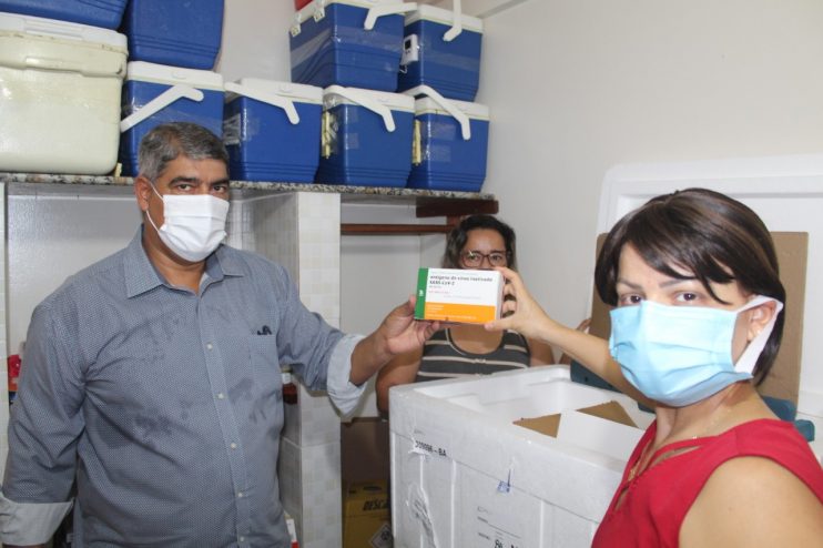 Cabrália - Vacinação contra covid inicia nessa quarta-feira 6